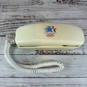 AT&T 1984 LA Olympic Games Commemorative Phone Land Line Vintage With RJ11 Cable